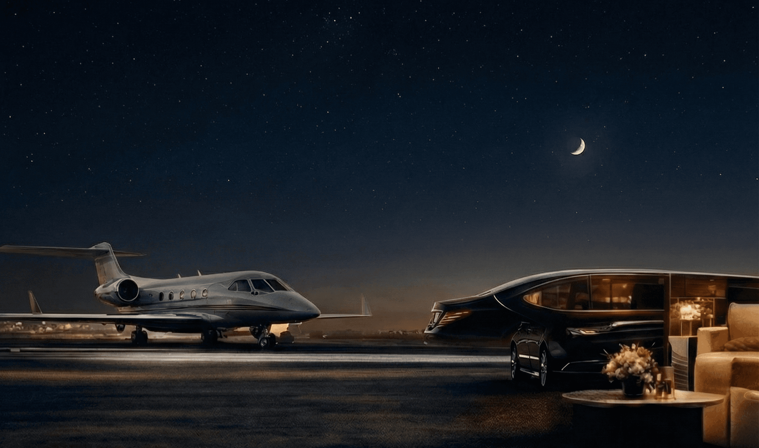 Luxury Jet Background